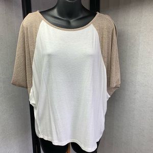 Raglan Sleeve Top.  NEVER WORN